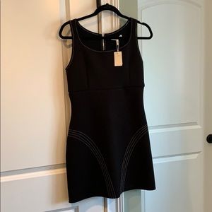 Maje black sleeveless dress